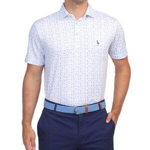 Tailor Byrd Tailorbyrd Polo Style T-Shirt NWT Tennis Racket Ball Pickle Size XL
